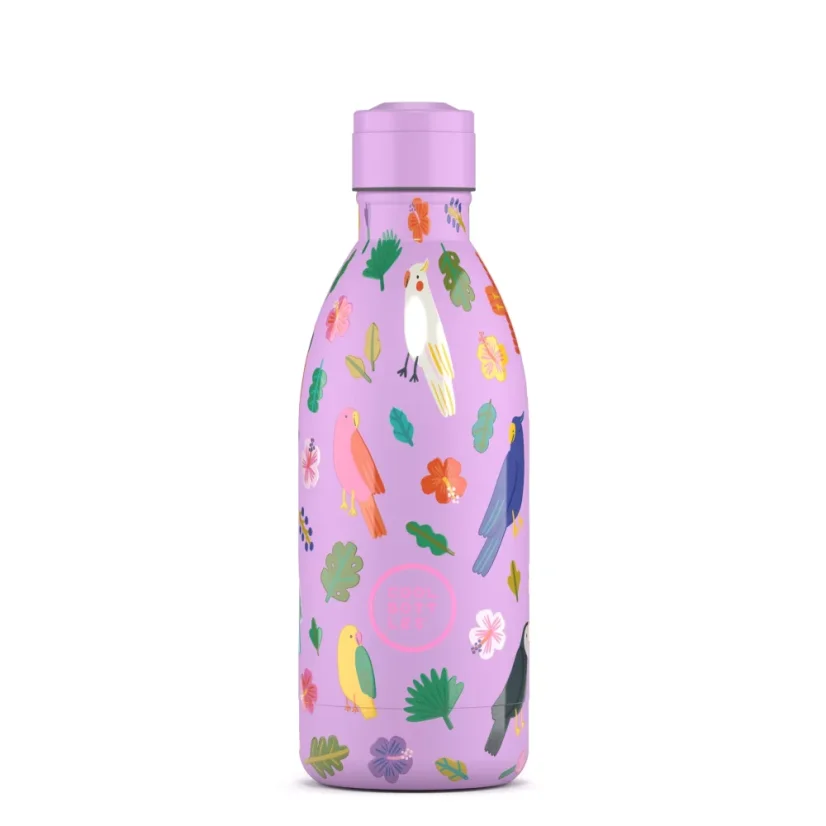 Dětská nerezová termolahev COOL BOTTLES Kids Fly Free třívrstvá 500 ml 3D