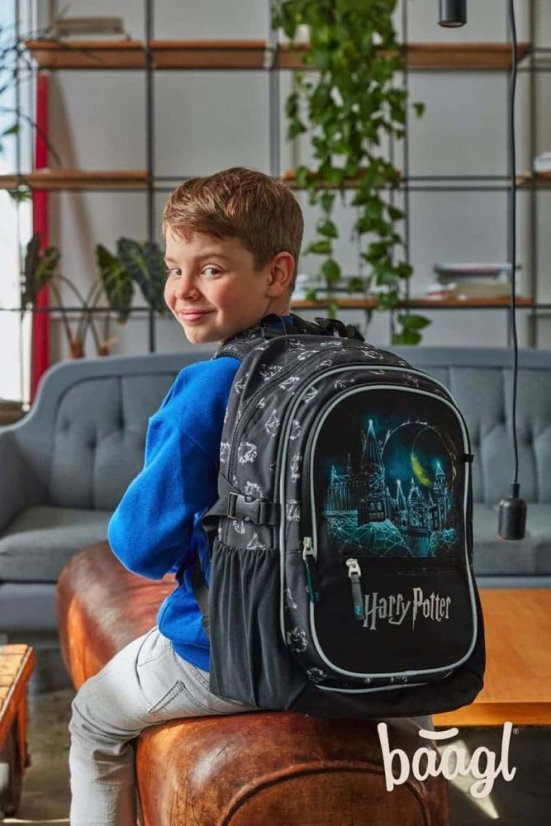 Školní batoh v setu Baagl Core Harry Potter Bradavice - 3 díly