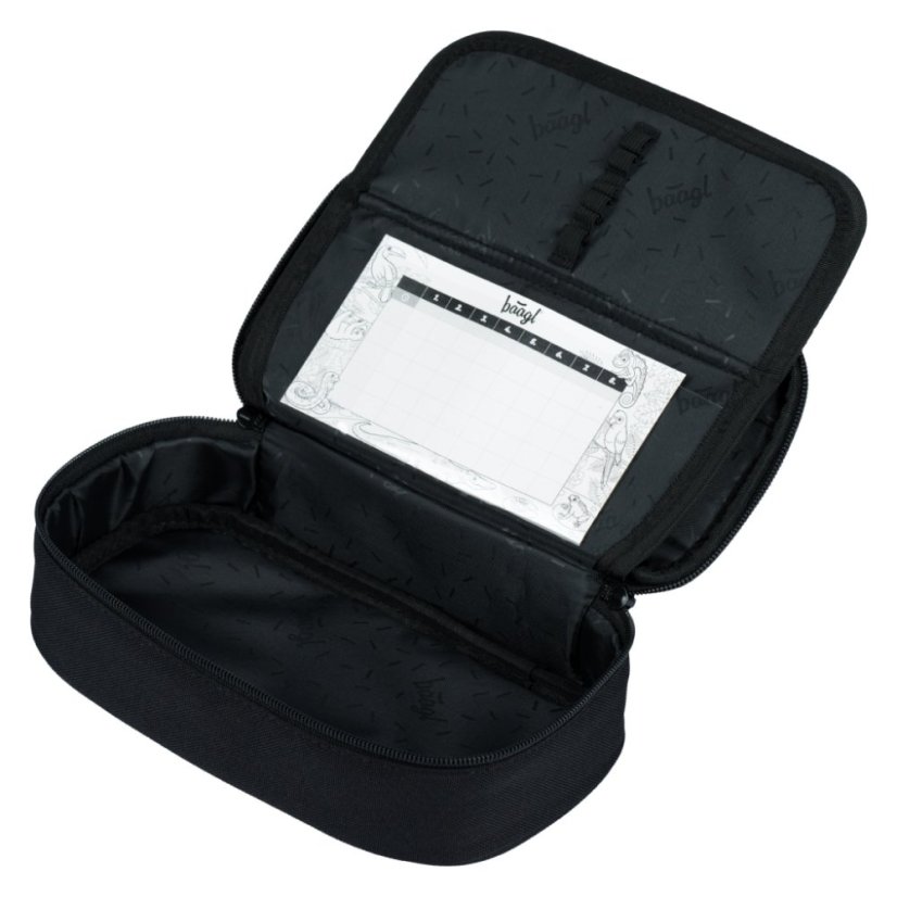 BAAGL SADA 5 Skate Darkness: batoh, peračník, vrecko, dosky, púzdro - Baagl