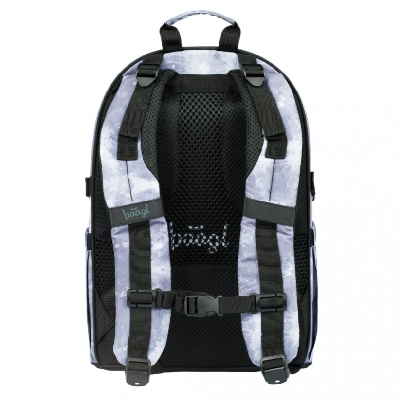 BAAGL 3 SET Skate NASA Grey: batoh, peračník, vrecko
