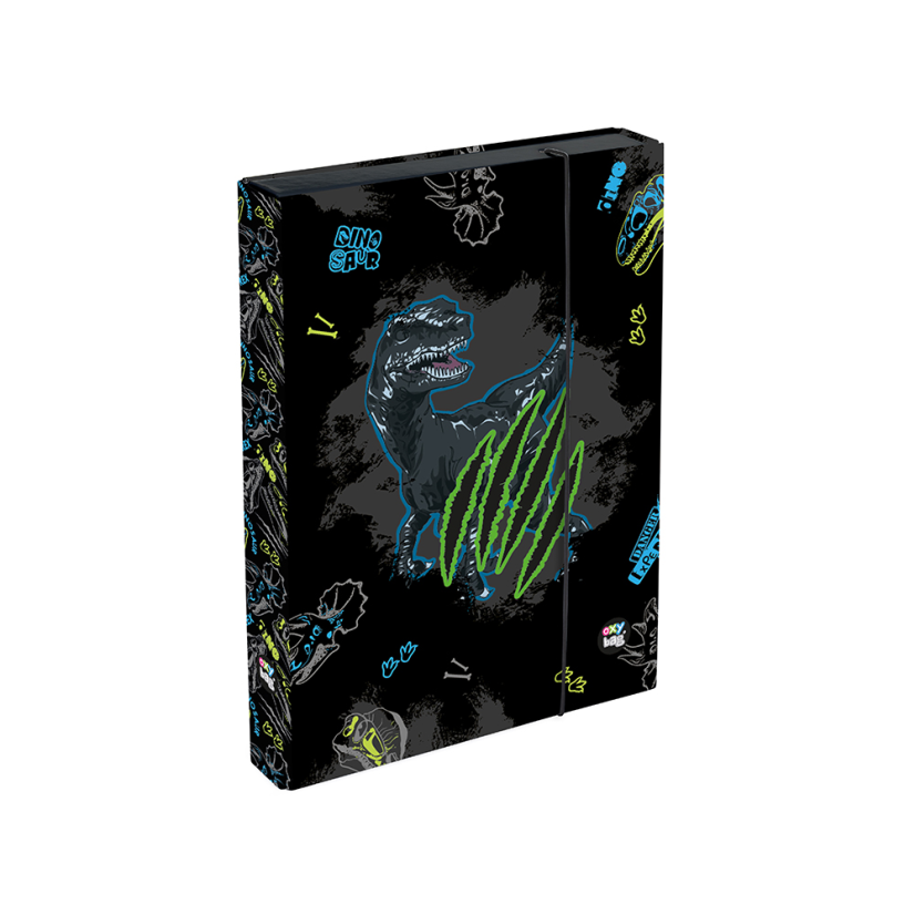 Box na sešity A4 Jumbo OXY GO Dino - Oxybag (Karton P+P)