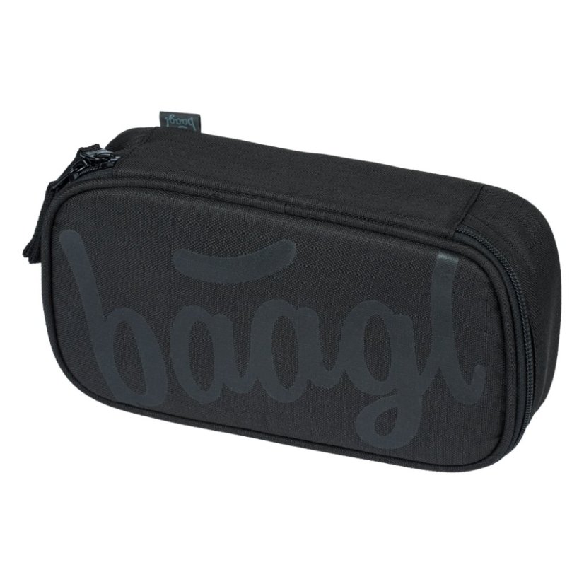 BAAGL SET 3 Cubic Uni černá: batoh, penál, sáček - Baagl