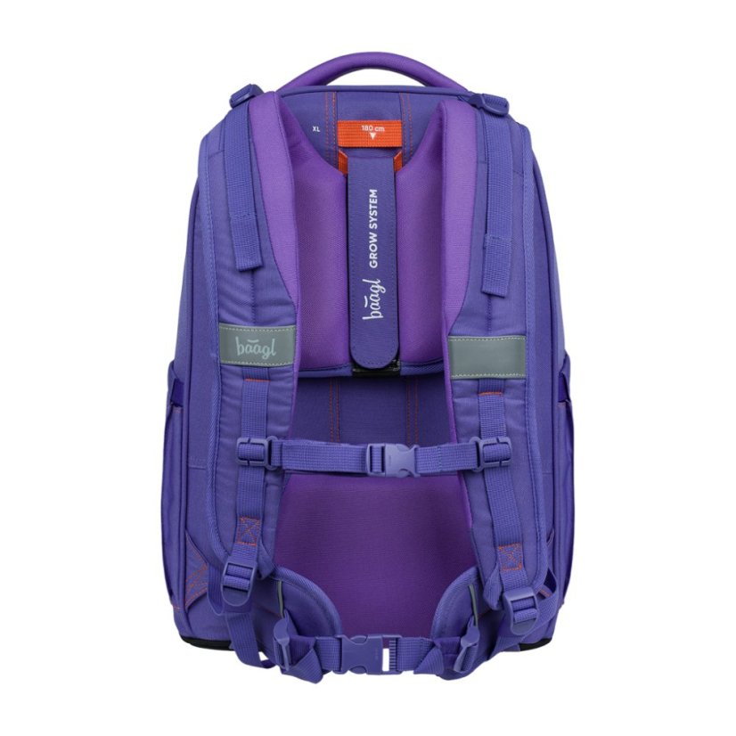 BAAGL SET 3 Skate Max Orange: batoh, penál, sáček   GRS - Baagl