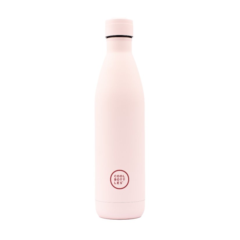 Nerezová termolahev COOL BOTTLES Pastel Pink třívrstvá 750ml NEW