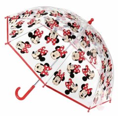 Dětský deštník Minnie červený