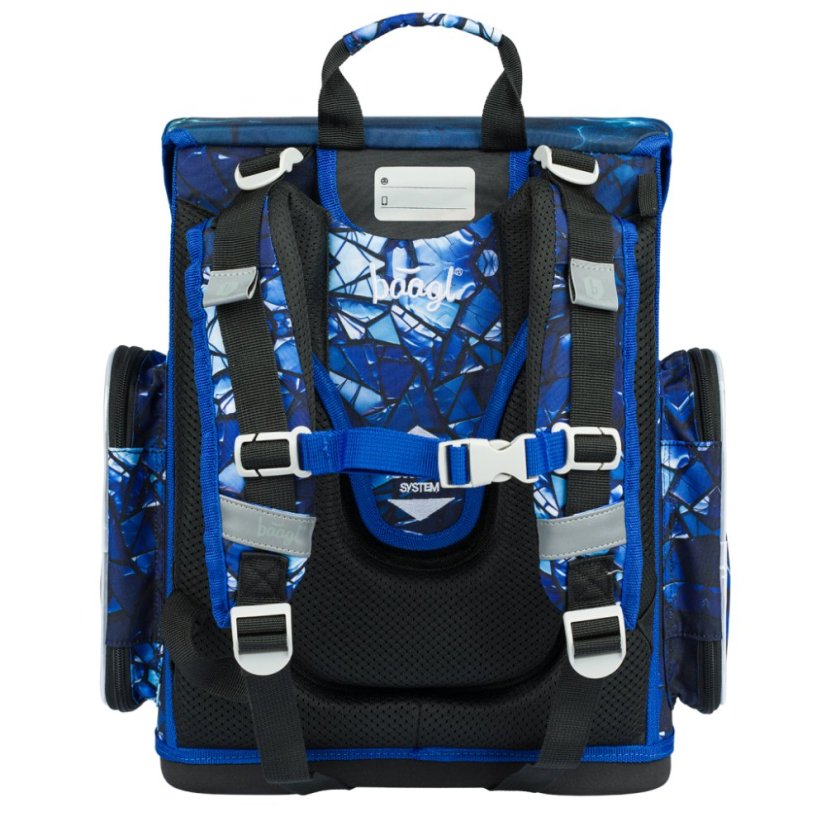 BAAGL SET 5 Ergo Roboti: aktovka, penál, sáček, zástěra, peněženka - Baagl