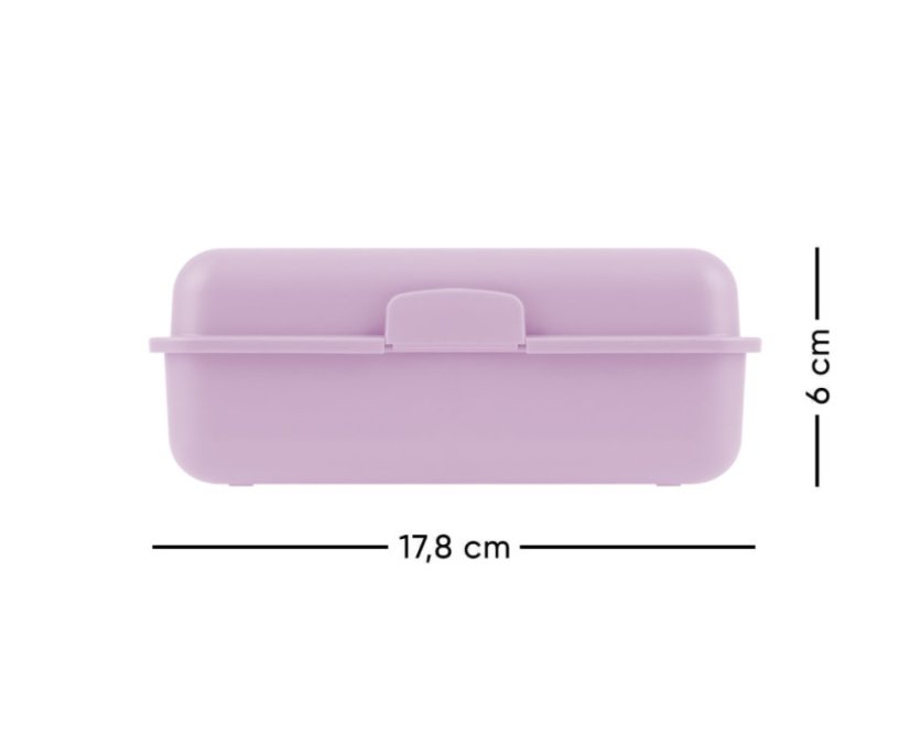 BAAGL Box na svačinu Lavender Jahoda - Baagl