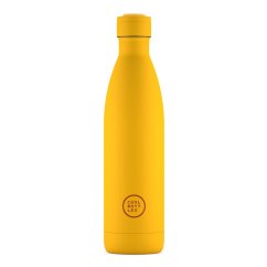 Nerezová termolahev COOL BOTTLES Vivid Yellow třívrstvá 750ml
