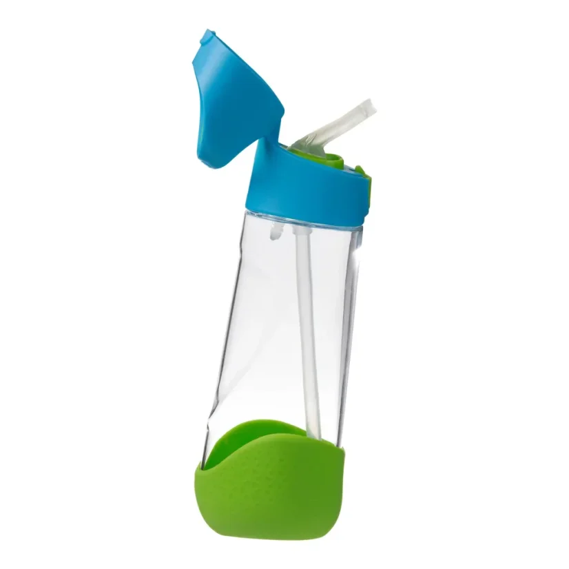 B.Box láhev na pití s brčkem 600 ml – Ocean Breeze