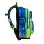 Školní batoh BAGMASTER GEN 20 B BLUE/GREEN/BLACK - fotbalista