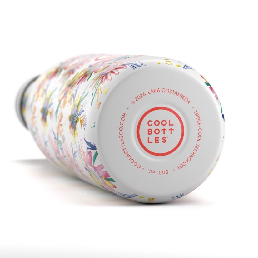 Nerezová termolahev Cool Bottles Xclusive! Secret Blossom třívrstvá 500 ml