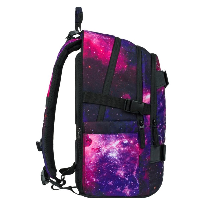 BAAGL SET 5 Skate Galaxy: batoh, penál, sáček, ledvinka, obal na notebook - Baagl