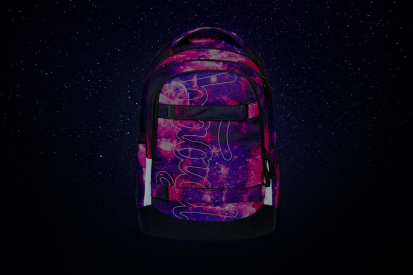 BAAGL SET 5 Skate max Galaxy: batoh, penál, sáček, sportovní taška, ledvinka - Baagl