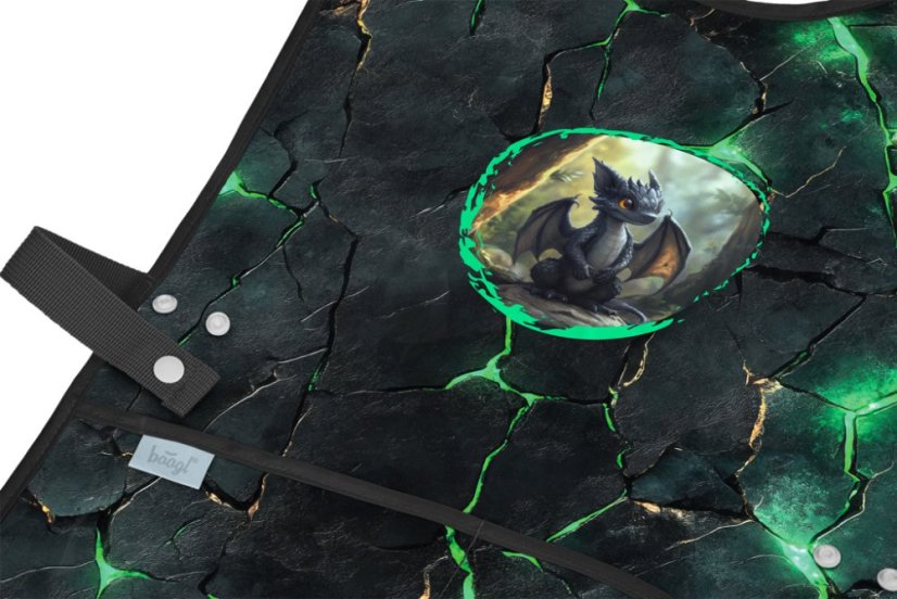 BAAGL Dětská zástěra Draci - Baagl