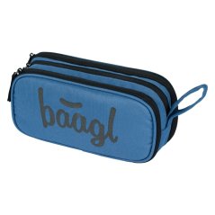 BAAGL Studentský penál etue Ocean Blue - Baagl