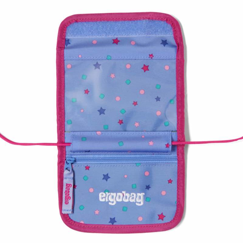 Dětská textilní peněženka Ergobag - Magical Blue