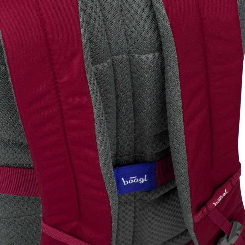 BAAGL Batoh Dash Burgundy GRS - Baagl