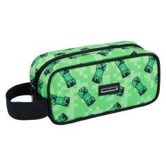 Školní set penál a sáček Baagl Minecraft Creeper - 2 díly