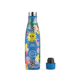 Termo fl'aša z nerezové ocele Cool Bottles Xclusive! Sunshine Fiesta trojvrstvová 500 ml