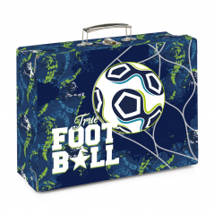 Kufřík lamino hranatý A4 OXY GO fotbal - Oxybag (Karton P+P)