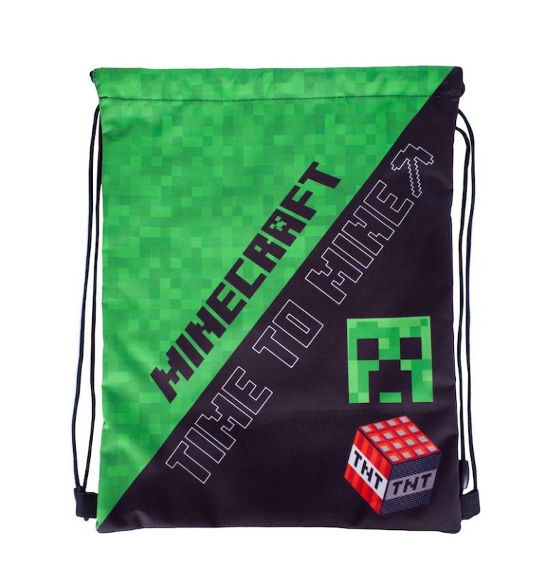 Sáček na obuv Astra Minecraft Time to mine