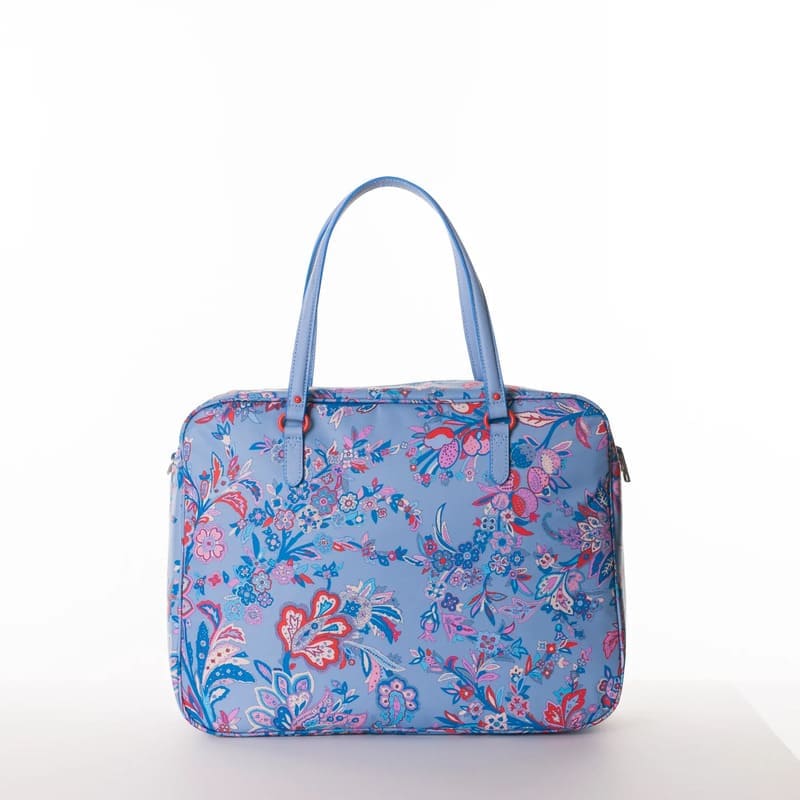 Dámská business taška Oilily Dusk blue, kolekce Flower festival