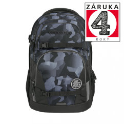 Školní batoh coocazoo PORTER, Grey Rocks, certifikát AGR - coocazoo