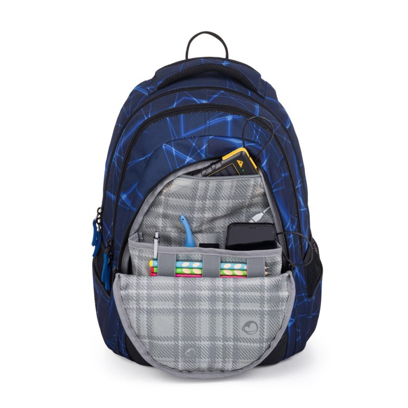 Bagmaster DIGITAL 24 A studentský batoh – modrý - Bagmaster
