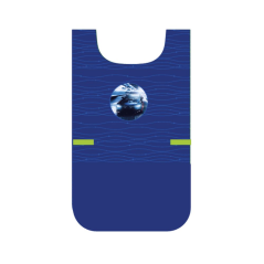 Pončo so zásterou OXY Sherpy Blue