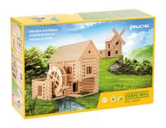 Dřevěná stavebnice Walachia Vario Mill 122 dílů