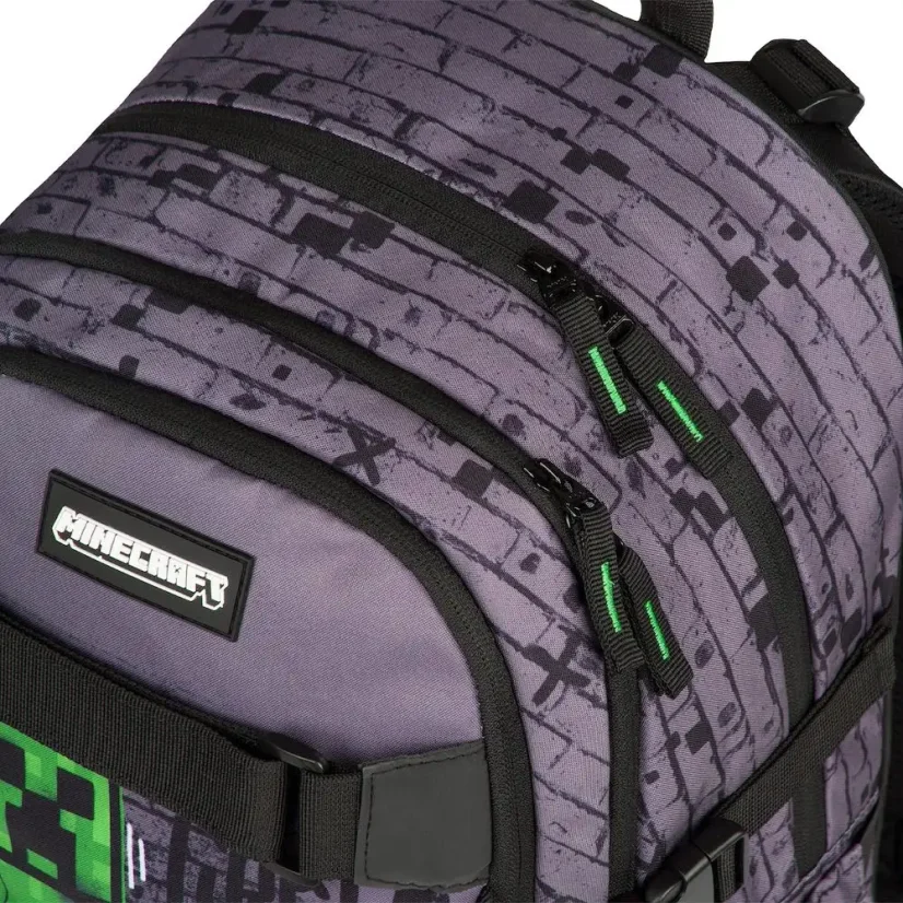 Školský batoh Baagl Skate Minecraft TNT