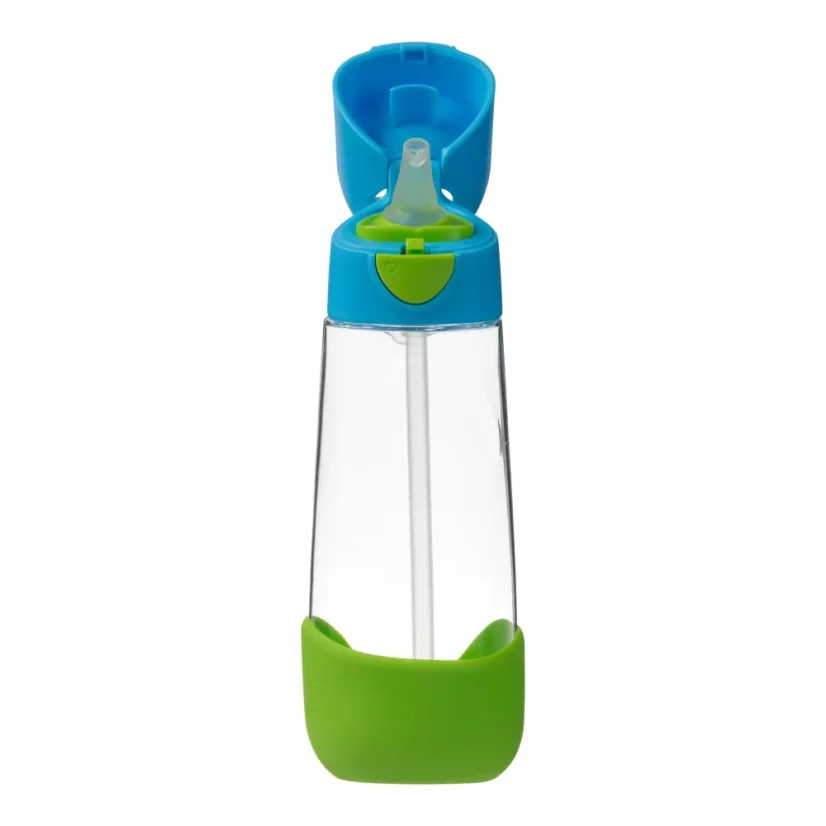 B.Box láhev na pití s brčkem 600 ml – Ocean Breeze