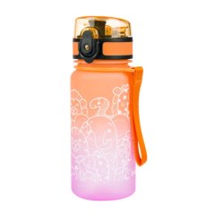 Detská fľaša na pitie z Tritanu Baagl Gradient Animals 350 ml