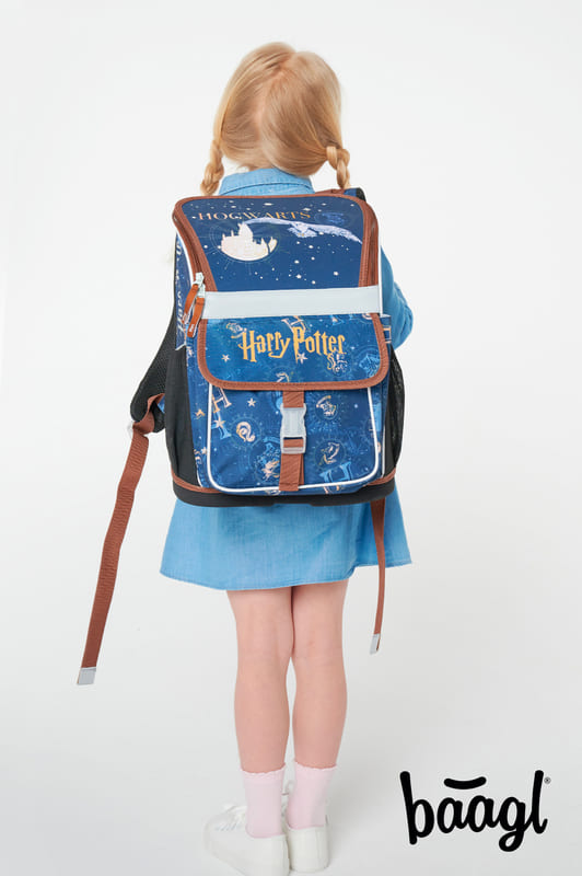 Školní aktovka v setu Baagl Zippy Harry Potter Bradavice - 3 díly