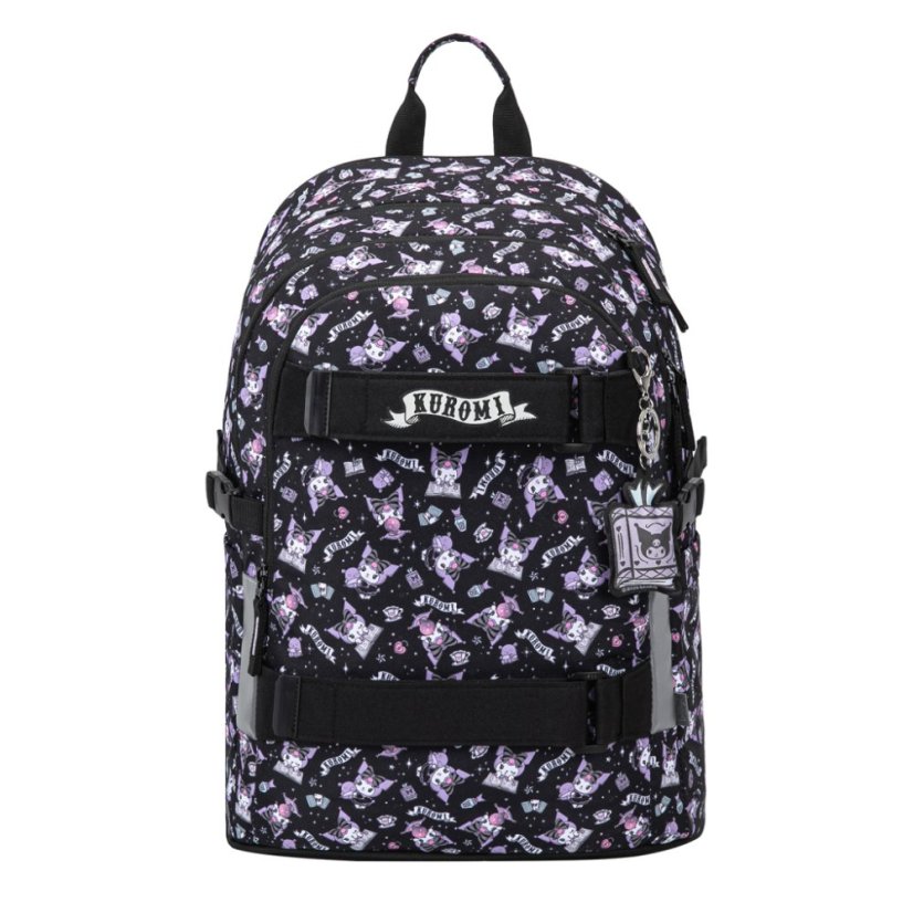 BAAGL SET 3 Skate Kuromi Black: batoh, penál, sportovní taška GRS - Baagl