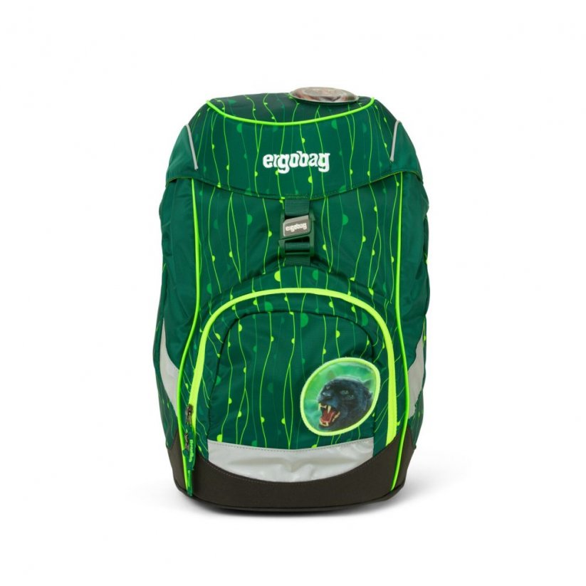 Školní batoh pro prvňáčky Ergobag prime Fluo zelený 2022