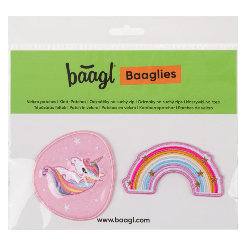 BAAGL Baaglies 2 kusy Rainbow Unicorn - Baagl