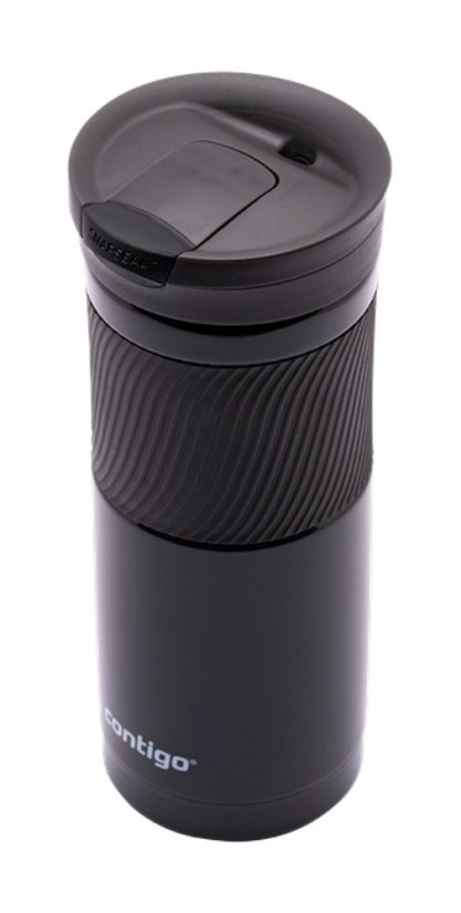 Nerezový termohrnek CONTIGO Snapseal Byron 470 ml - černá mat