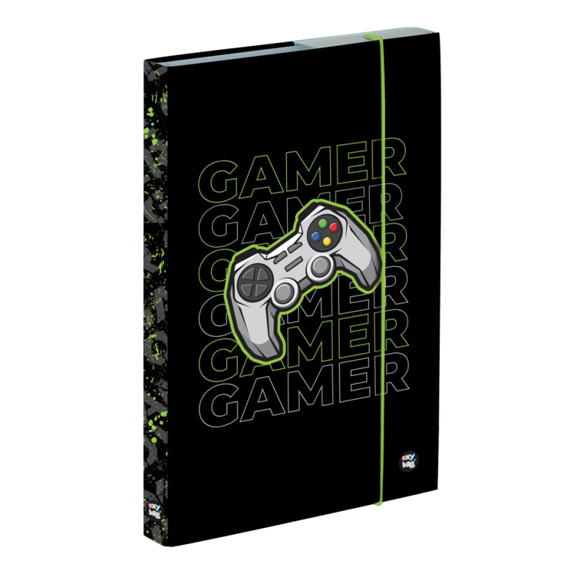 Box na sešity A4 Gamer - Oxybag (Karton P+P)