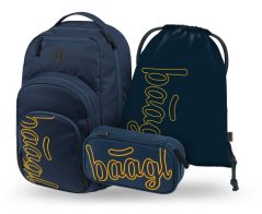 BAAGL SET 3 Coolmate Lux: batoh, penál, sáček - Baagl