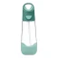 B.Box láhev na pití s brčkem 600 ml – Emerald Forest