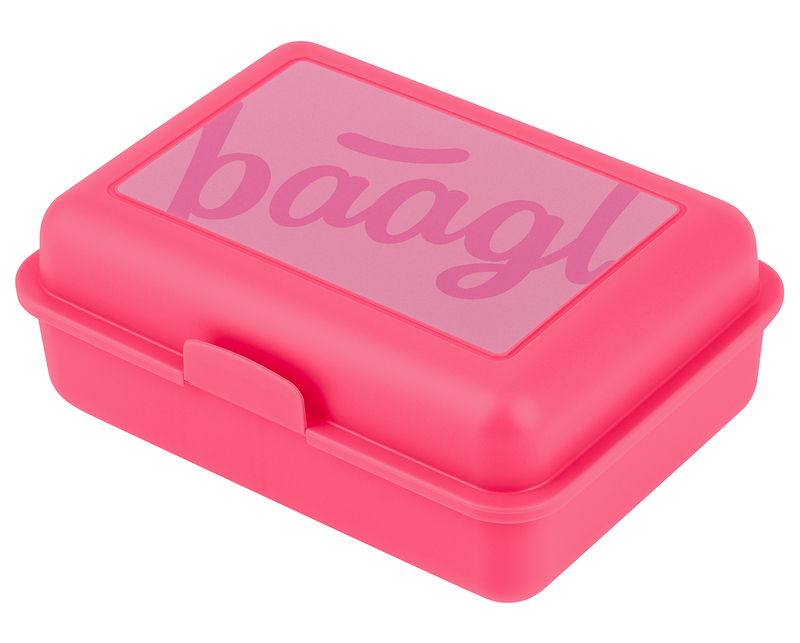 Box na svačinu Baagl Logo růžový