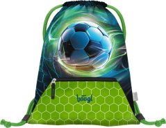 BAAGL Vrecko s priehradkou na zips Futbal Lopta - Baagl