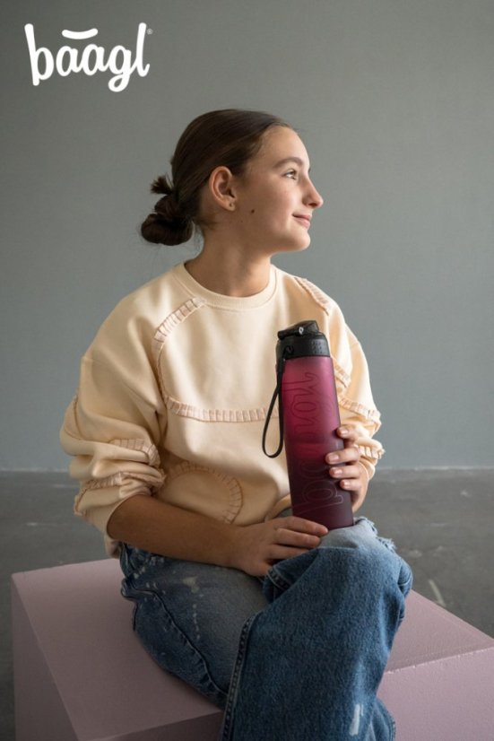 BAAGL Tritanová láhev na pití Ruby, 700 ml - Baagl