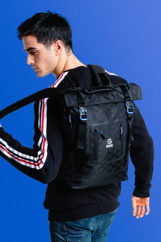 Městský batoh G.RIDE BALTHAZAR 12l black active line