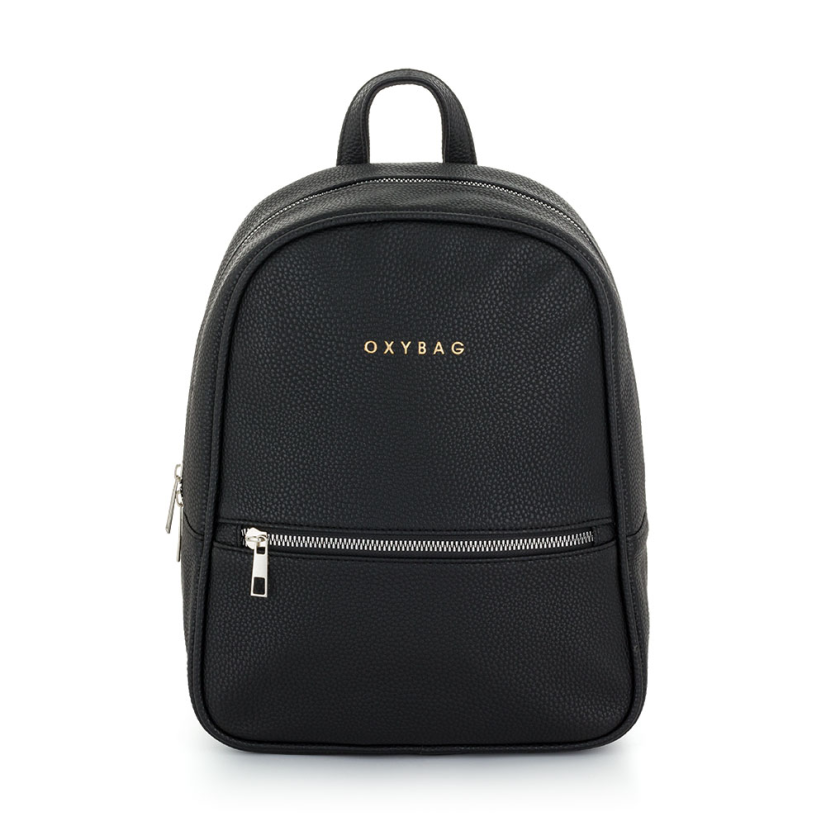 Dámský batoh DIXY Leather Black - Oxybag (Karton P+P)