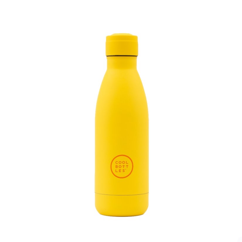 Nerezová termolahev COOL BOTTLES Vivid Yellow třívrstvá 350ml