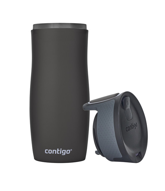 Nerezový termohrnek CONTIGO Autoseal West Loop 470 ml - gun metal