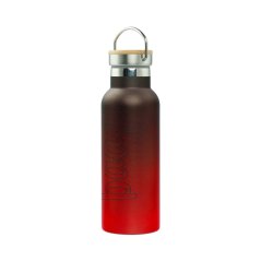 BAAGL Termoláhev s bambusovým víčkem Gradient červeno-černá, 500 ml - Baagl