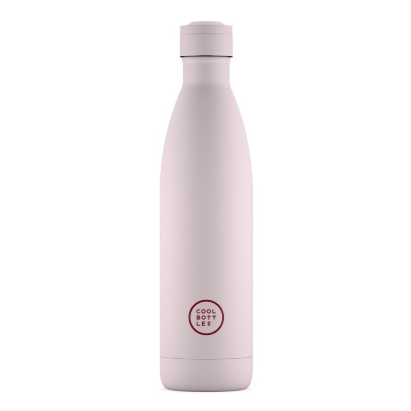 Nerezová termolahev COOL BOTTLES Pastel Pink třívrstvá 750 ml